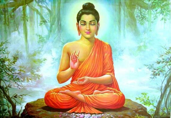 Будда. Снятие Маски Отрицательного Мира с Себя